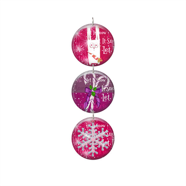 Digital Template for button Christmas Tree ornament