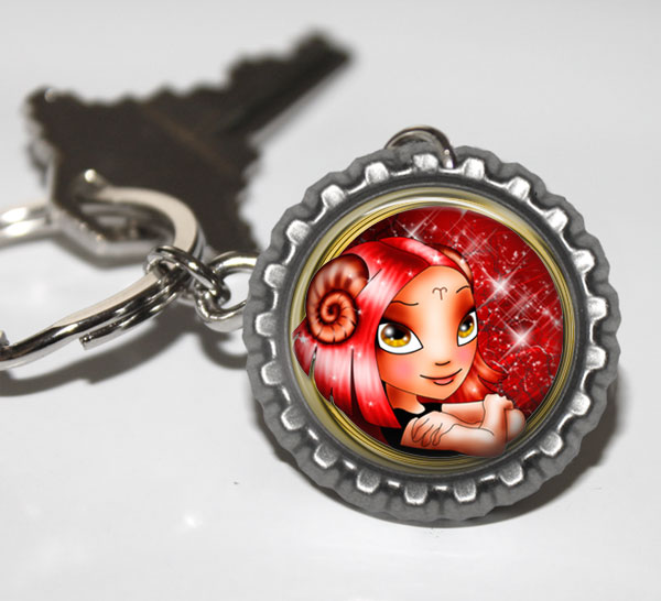PNG Digital Photo Template for Bottle Cap Key Chain